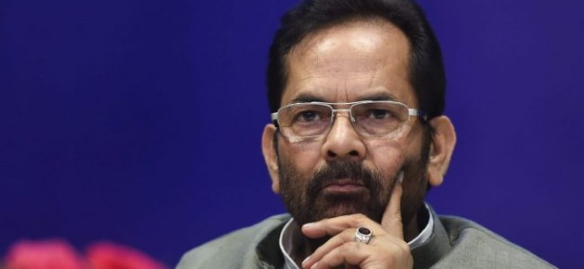 BJP’s Mukhtar Abbas Naqvi is actually a Kapil Mishra, but with Allah on his lips