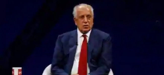 Khalilzad reaches out to Jaishankar on troubled Afghan peace process Khalilzad reaches out to Jaishankar on troubled Afghan peace process