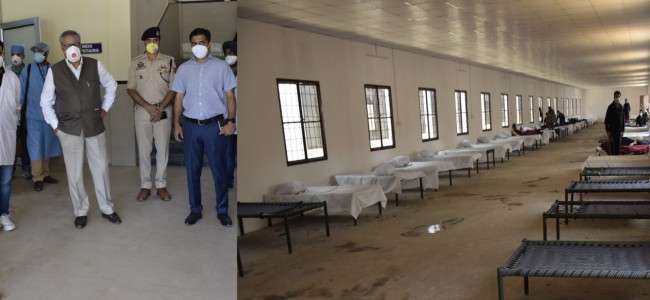 Advisor Khan visits health institutions, Quarantine centres in Ramban, reviews status of essential services Advisor Khan visits health institutions, Quarantine centres in Ramban, reviews status of essential services