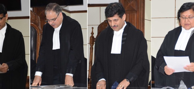 Three High Court judges administered oath of office by Chief Justice Three High Court judges administered oath of office by Chief Justice