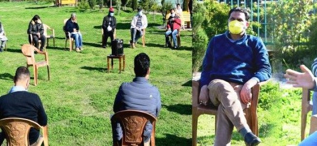 COVID-19 arrangements assessed in Ganderbal COVID-19 arrangements assessed in Ganderbal