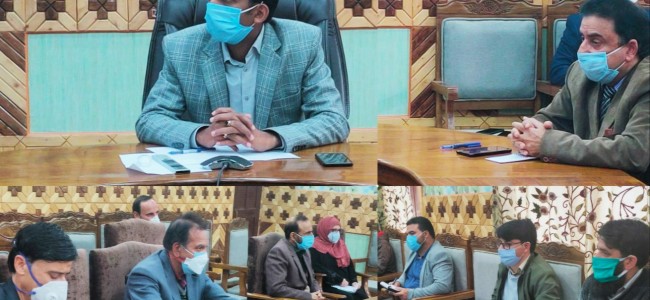 DC Kupwara reviews preventive measures in Red zone areas DC Kupwara reviews preventive measures in Red zone areas