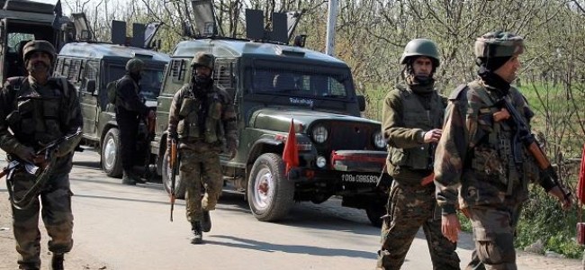 Shopian gunfight :Fresh firing resumes, army major injured