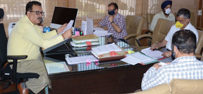 Navin Choudhary calls for special focus on dev oriented schemes for farming community Navin Choudhary calls for special focus on dev oriented schemes for farming community