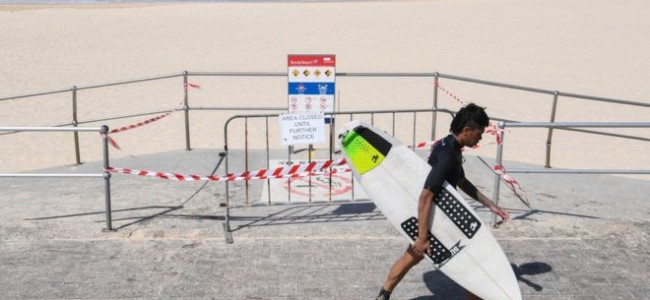 Surfing: Coronavirus lockdown advice leaves room for confusion Surfing: Coronavirus lockdown advice leaves room for confusion