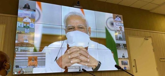 PM Narendra Modi speaks to CMs on extending COVID-19 lockdown