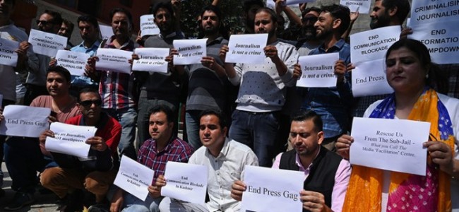 India ranks at 142 in press freedom, mainly due to Kashmir situation India ranks at 142 in press freedom, mainly due to Kashmir situation