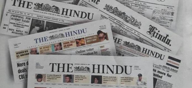 J-K Police registers FIR against The Hindu’s Kashmir correspondent J-K Police registers FIR against The Hindu’s Kashmir correspondent