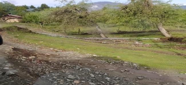 Baramulla – Dodbugh road in shambles; authorities unmoved Baramulla – Dodbugh road in shambles; authorities unmoved