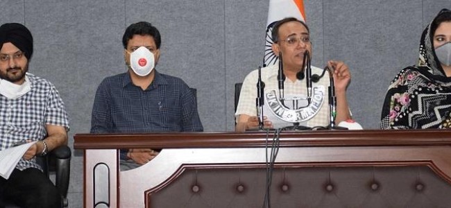 Testing capacity increased by over 350% in one month, J&K now No. 1 in the country in testing Testing capacity increased by over 350% in one month, J&K now No. 1 in the country in testing