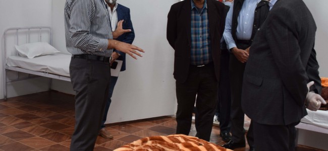 Rise in Jhelum water: Advisor Baseer Khan inspects arrangements at Emergency Operation Centre Rise in Jhelum water: Advisor Baseer Khan inspects arrangements at Emergency Operation Centre