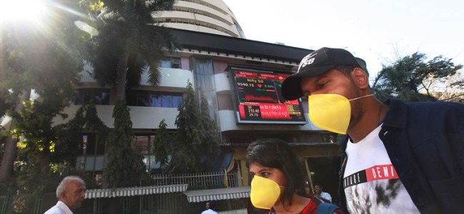 Sensex drops 200 points in opening session, Nifty below 9,900