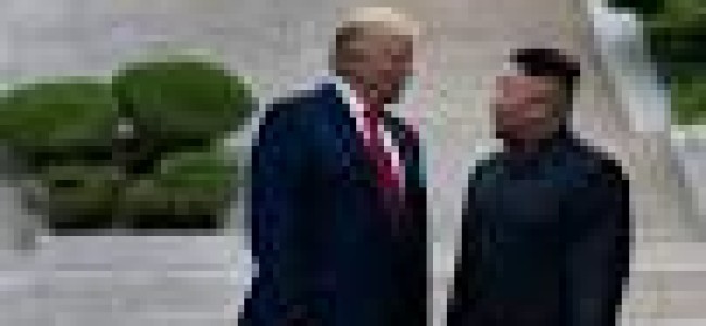 Trump says he ‘may’ talk to Kim Jong Un this weekend