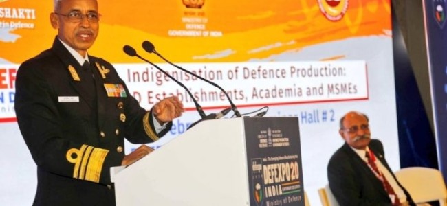 Navy is tracking China & Pakistan’s activities amid pandemic, Covid has no impact on ops Navy is tracking China & Pakistan’s activities amid pandemic, Covid has no impact on ops