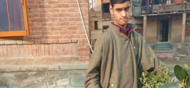 “Couldn’t even walk properly”: 14-yr-old boy killed in Handwara attack “Couldn’t even walk properly”: 14-yr-old boy killed in Handwara attack