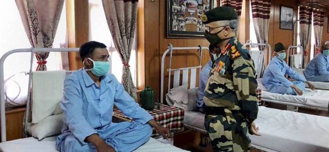 Army Chief to visit forward areas in Ladakh today Army Chief to visit forward areas in Ladakh today