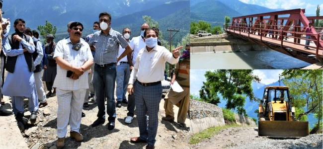 DDC takes appraisal of development works in Kangan Sub-Division