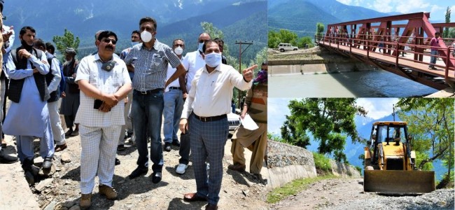 DDC takes appraisal of development works in Kangan Sub-Division DDC takes appraisal of development works in Kangan Sub-Division