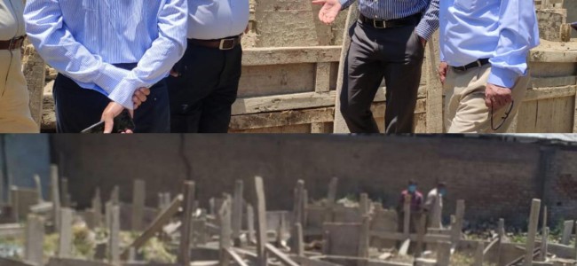 DC Sgr inspects progress at selected sites Project initiated for 10 Model Revenue Offices DC Sgr inspects progress at selected sites Project initiated for 10 Model Revenue Offices