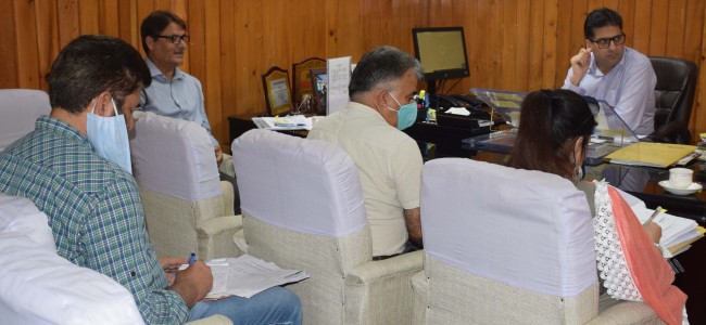 Talat Parvez reviews progress of development projects under RUSA Talat Parvez reviews progress of development projects under RUSA