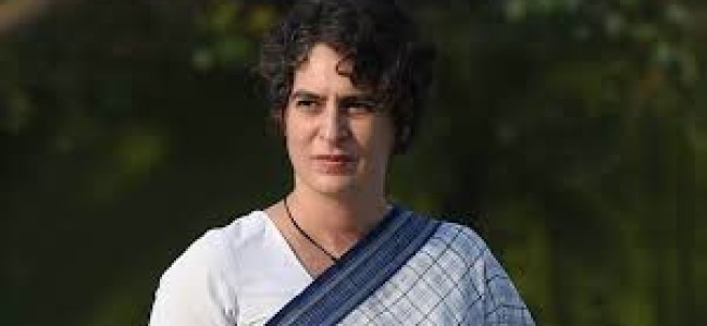 I am Indira Gandhi’s granddaughter’: Priyanka dares UP govt