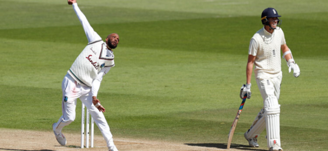 Chase keeps West Indies on top in first England Test