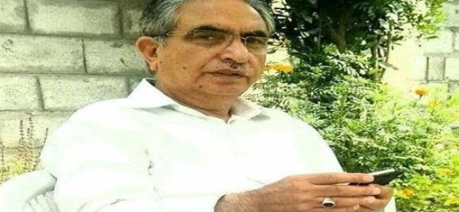 G H Mir condoles demise of Peer Abdul Ahad of Rawanpora Kunzer G H Mir condoles demise of Peer Abdul Ahad of Rawanpora Kunzer