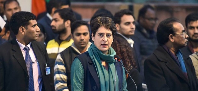 ‘Fake News’: Priyanka Gandhi Denies IANS Story On Lutyens Bungalow Extension ‘Fake News’: Priyanka Gandhi Denies IANS Story On Lutyens Bungalow Extension