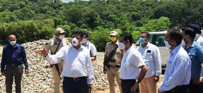 Div com inspects RDD works in Kathua Div com inspects RDD works in Kathua
