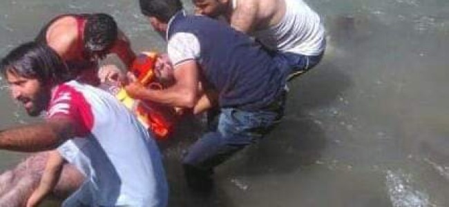 Ganderbal drowning: Body of one missing boy fished out after 18 hours Ganderbal drowning: Body of one missing boy fished out after 18 hours