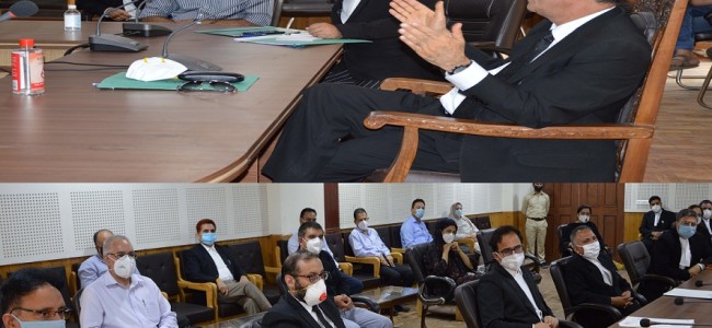 Justice Magrey for providing composite accommodation facilities to Judicial Officers Justice Magrey for providing composite accommodation facilities to Judicial Officers