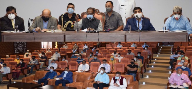 Lt Governor interacts with public delegation from Ganderbal Lt Governor interacts with public delegation from Ganderbal