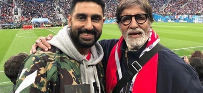 Amitabh Bachchan, son Abhishek test positive for coronavirus Amitabh Bachchan, son Abhishek test positive for coronavirus