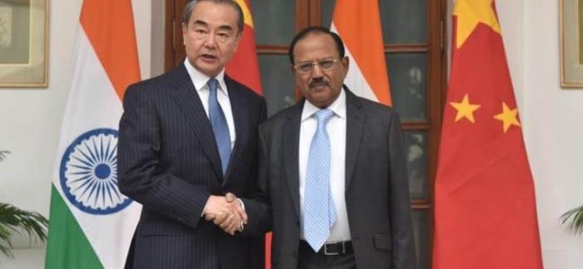 NSA Doval and Chinese FM Wang agree on expeditious disengagement of troops in eastern Ladakh