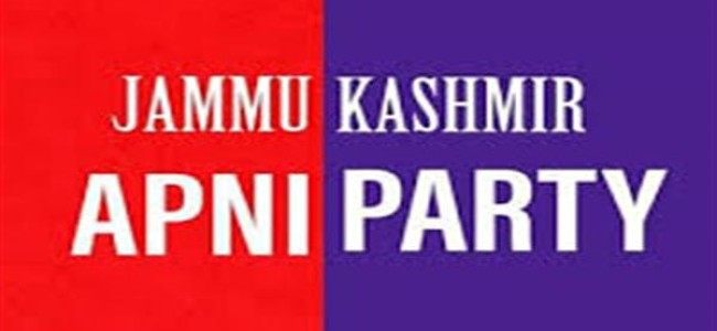 Apni party projects restoration of statehood main demand in memorandum Apni party projects restoration of statehood main demand in memorandum