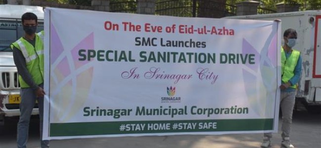 SMC launches an extensive sanitation drive ahead of Eid-ul-Azha