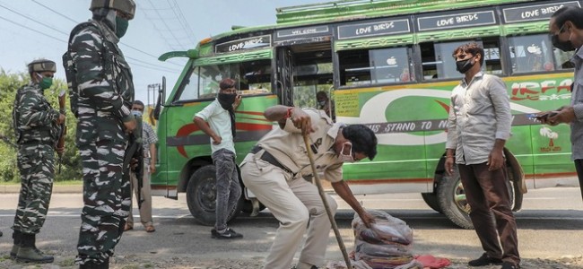 Abrogation anniversary: Uneasy calm in J&K Abrogation anniversary: Uneasy calm in J&K