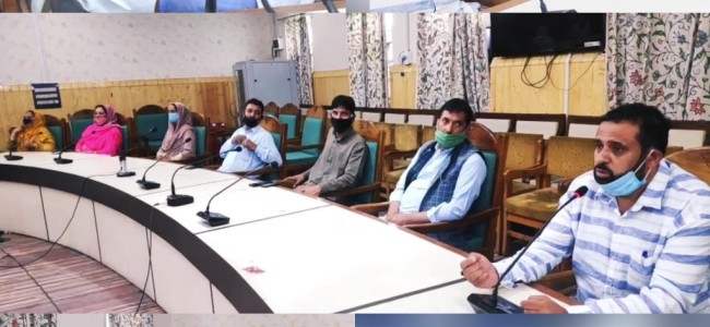 Progress of developmental works reviewed in Kupwara Progress of developmental works reviewed in Kupwara
