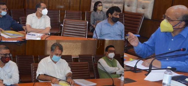 CS reviews progress under Atmanirbar Bharat Abhiyan CS reviews progress under Atmanirbar Bharat Abhiyan