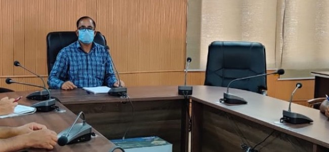 Director Horticulture Kashmir reviews functioning of the department Director Horticulture Kashmir reviews functioning of the department