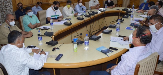 Div Com reviews Muharram arrangements Div Com reviews Muharram arrangements