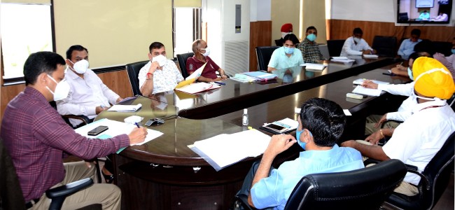 Div Com Jammu reviews disbursement of rent for land under Army use Div Com Jammu reviews disbursement of rent for land under Army use