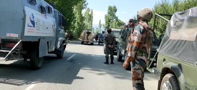 Kulgam encounter:One militant killed, ops on