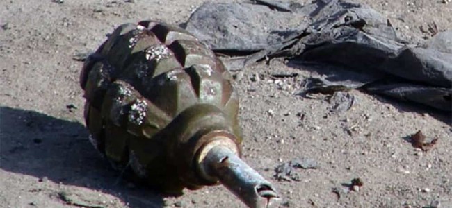 Grenade lobbed at Hari Singh High Street Lal Chowk Grenade lobbed at Hari Singh High Street Lal Chowk