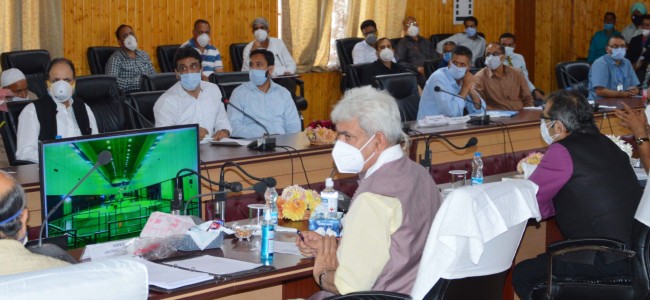 Lt Governor tours Baramulla, Reviews developmental scenario Lt Governor tours Baramulla, Reviews developmental scenario