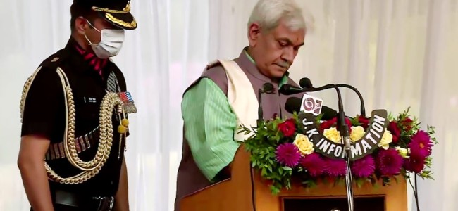 Don’t delay development projects, Jammu and Kashmir LG tells officers Don’t delay development projects, Jammu and Kashmir LG tells officers