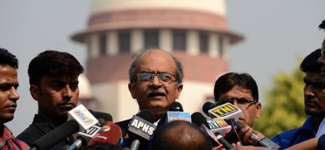 Tweets were against personal conduct of judges & not judiciary, Prashant Bhushan tells SC Tweets were against personal conduct of judges & not judiciary, Prashant Bhushan tells SC