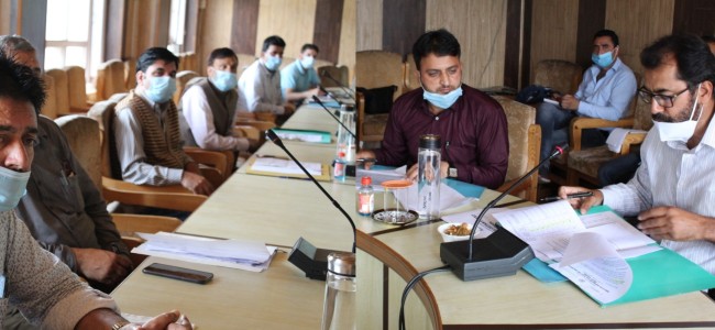 Regional Director S&LR reviews functioning of Revenue deptt Kulgam Regional Director S&LR reviews functioning of Revenue deptt Kulgam