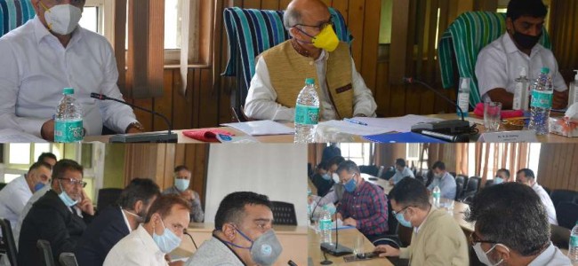 Committee for business revival meets deputations, delegations of Business fraternity in Kashmir Committee for business revival meets deputations, delegations of Business fraternity in Kashmir