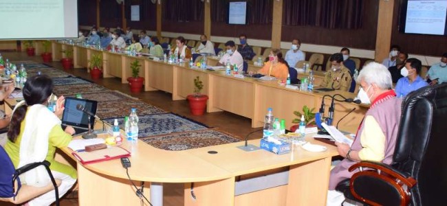 Lt Governor Visits Reasi; Reviews developmental scenario in the district Lt Governor Visits Reasi; Reviews developmental scenario in the district
